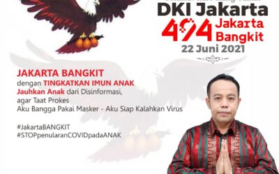 HUT DKI: Orangtua Diajak Siapkan Mental Anak Anak Hadapi Covid